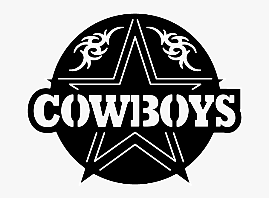 Cowboys Star And Ornaments Dxf File Cut Ready For Cnc - Cowboys Dxf, Transparent Clipart