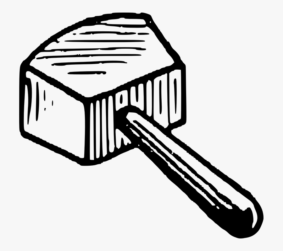 Mallet Drawing, Transparent Clipart