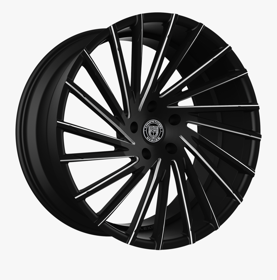 Gloss Black With Cnc Accents - Lexani Wraith Gloss Black, Transparent Clipart