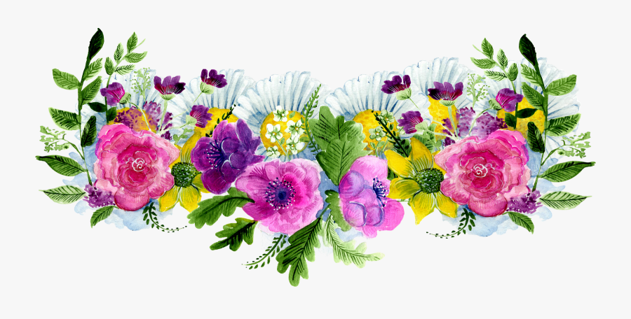 Someone Else Will Quickly Descend And Fix It All With - Marcos Acuarela Flores Png, Transparent Clipart