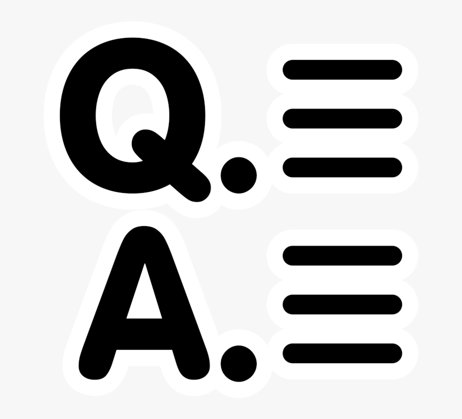 Area,logo,text - Answer Question Clipart, Transparent Clipart