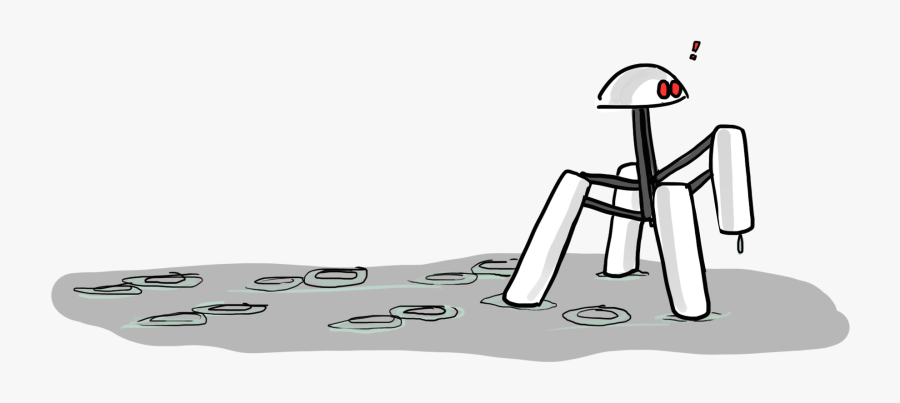 Imagine, A Small Crab-like Robot Walks Up To You And, Transparent Clipart