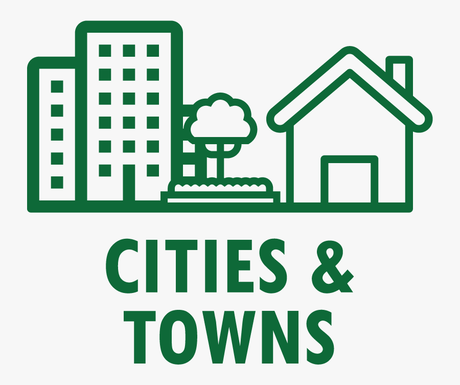 Cities Icon - Cities & Town Icon, Transparent Clipart