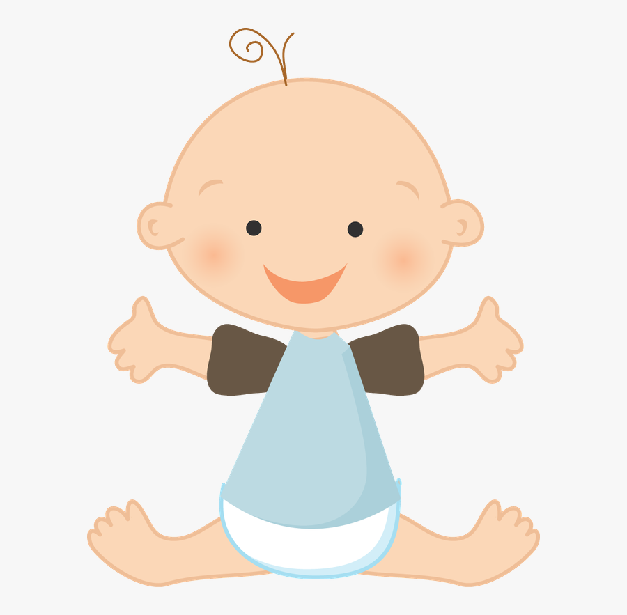 Baby Saying Hi Cartoon, Transparent Clipart
