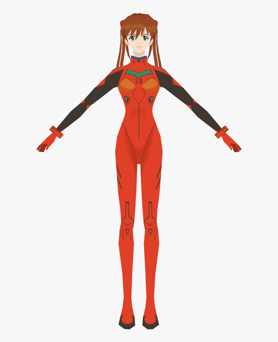Picture Library Library Mmd Evangelion Soryu Plug - Custom Maid 3d 2 Asuka, Transparent Clipart