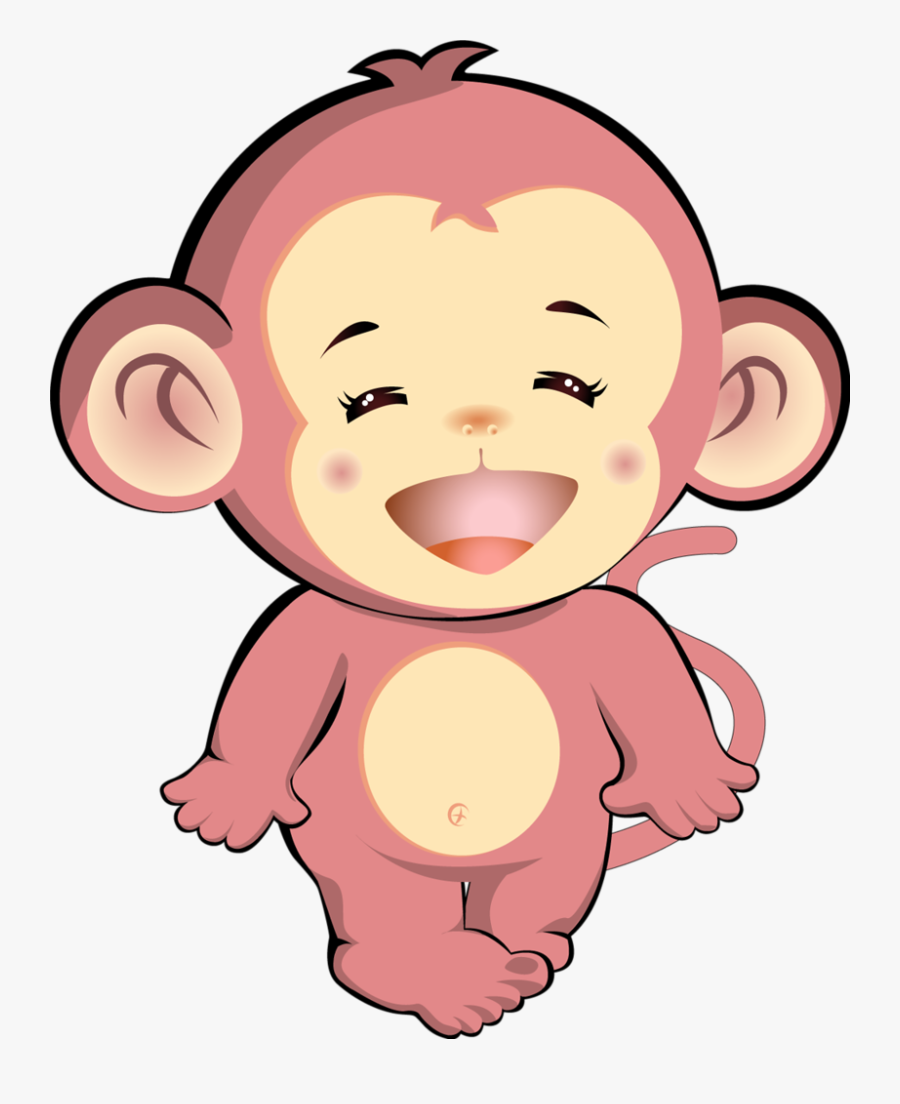 Safari & Zoo - 可爱 小 猴子 图片, Transparent Clipart
