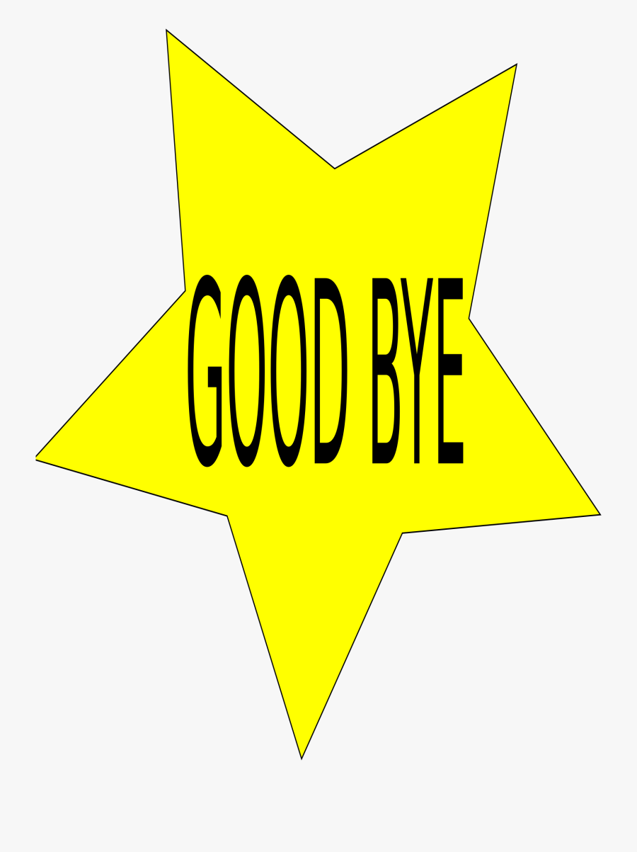 Goodbye Clip Arts - Clip Art, Transparent Clipart