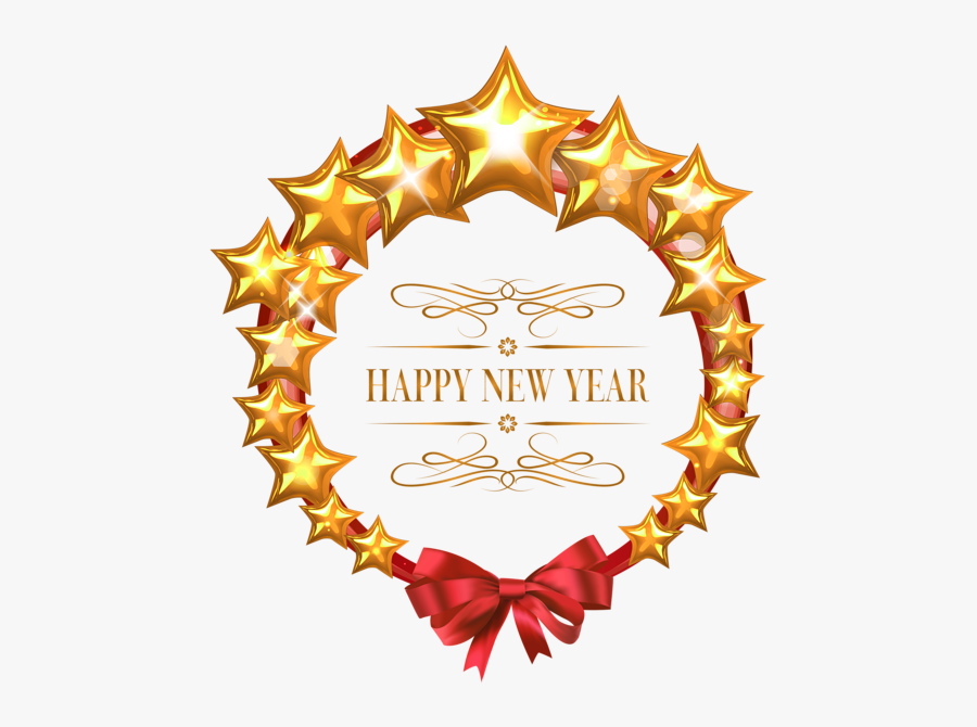 Happy New Years Frames Png, Transparent Clipart