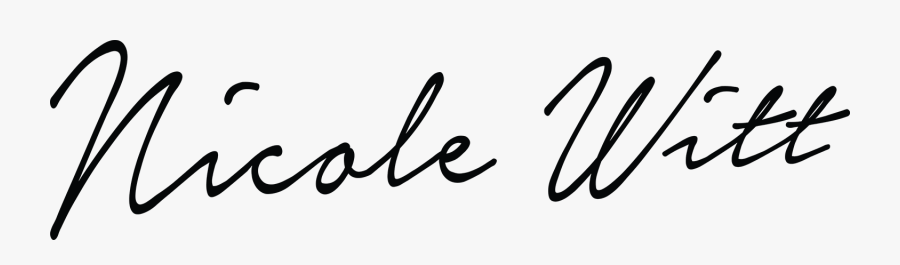 Nicole Witt - Calligraphy , Free Transparent Clipart - ClipartKey