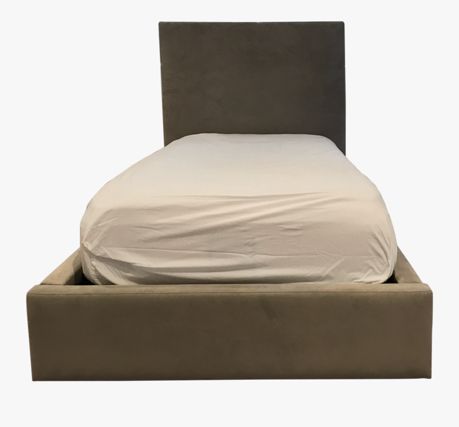 Bed Transparent Twin - Twin Bed Front View Png, Transparent Clipart