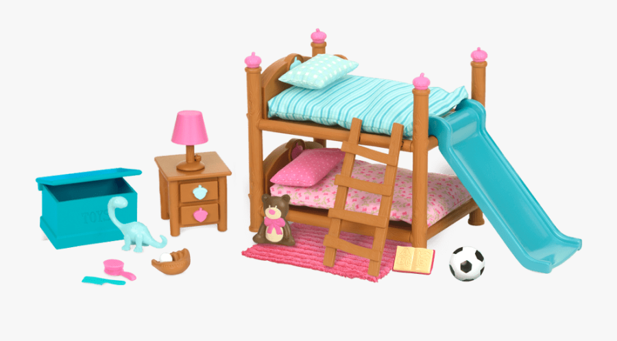 Transparent Bunk Beds Clipart - Li L Woodzeez Tree, Transparent Clipart