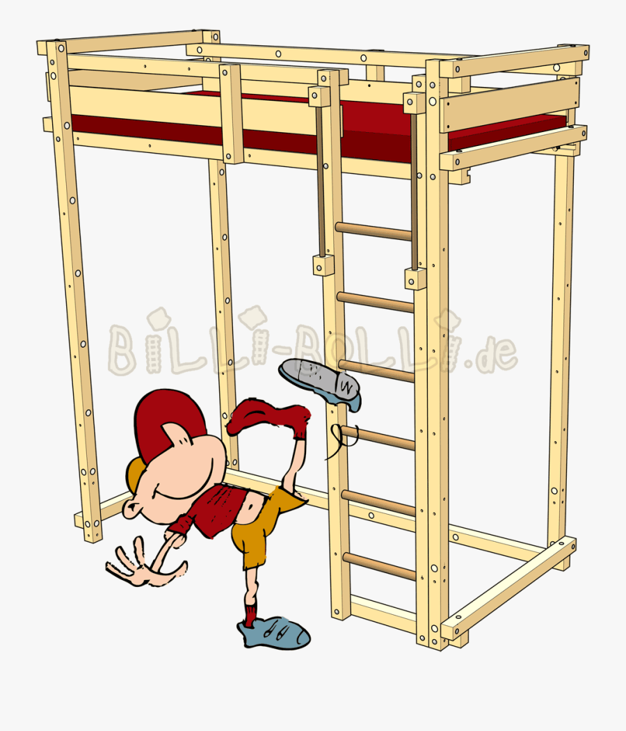 Transparent Bunk Beds Clipart - Camas Para Estudiantes Muebles, Transparent Clipart