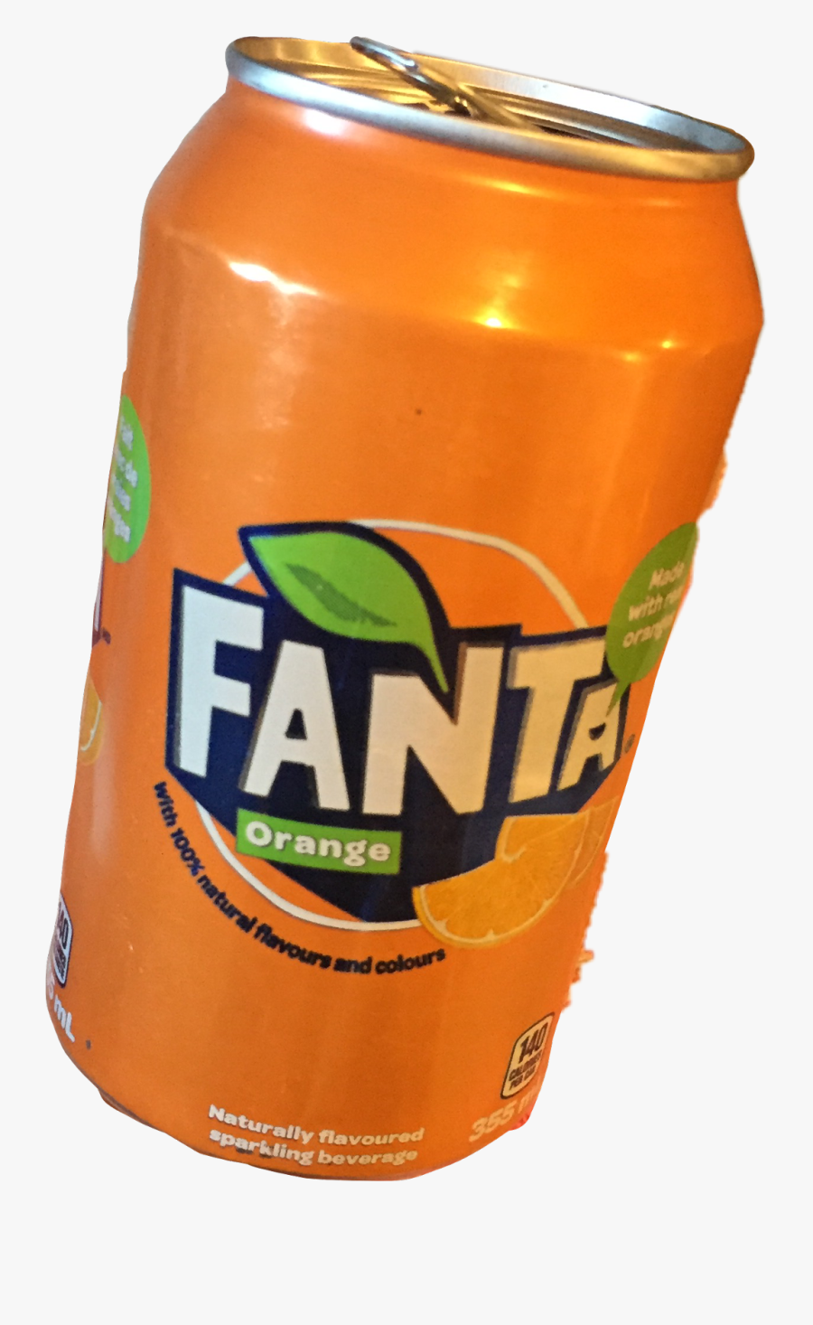 Transparent Soda Pop Clipart - Fanta Orange Soda Transparent, Transparent Clipart