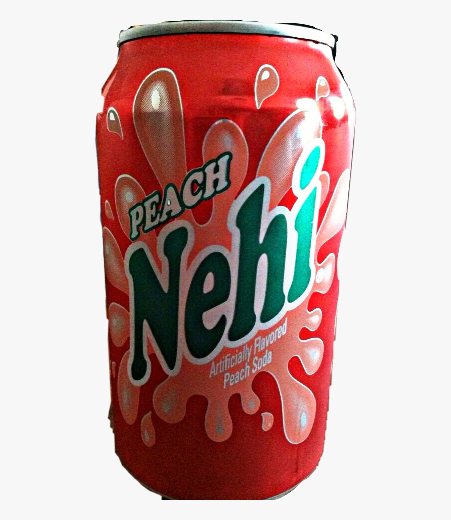 #can #soda #pop #nehi #peach #flavor #drink #thirsty - Orange Soda Nehi, Transparent Clipart