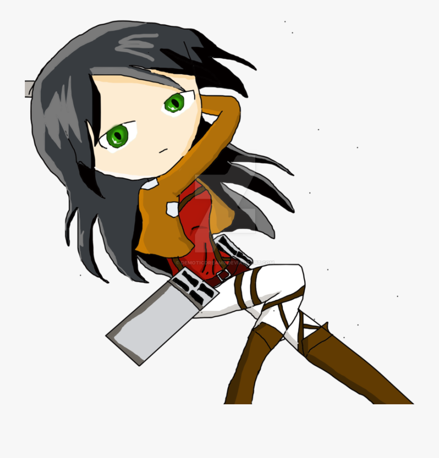 Attack On Titan Oc By Demoticdreams - Cartoon, Transparent Clipart