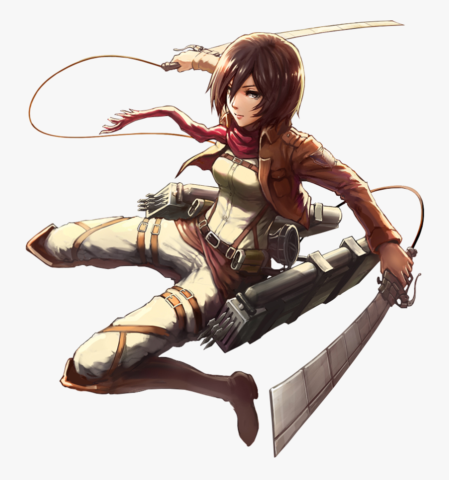 Clipart Library Mikasa Ackerman - Attack On Titan Mikasa Png, Transparent Clipart