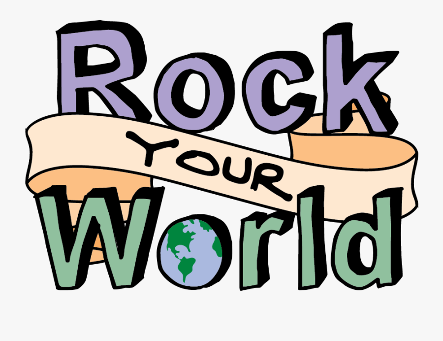 Logo-rock - Rock Your World Logo, Transparent Clipart