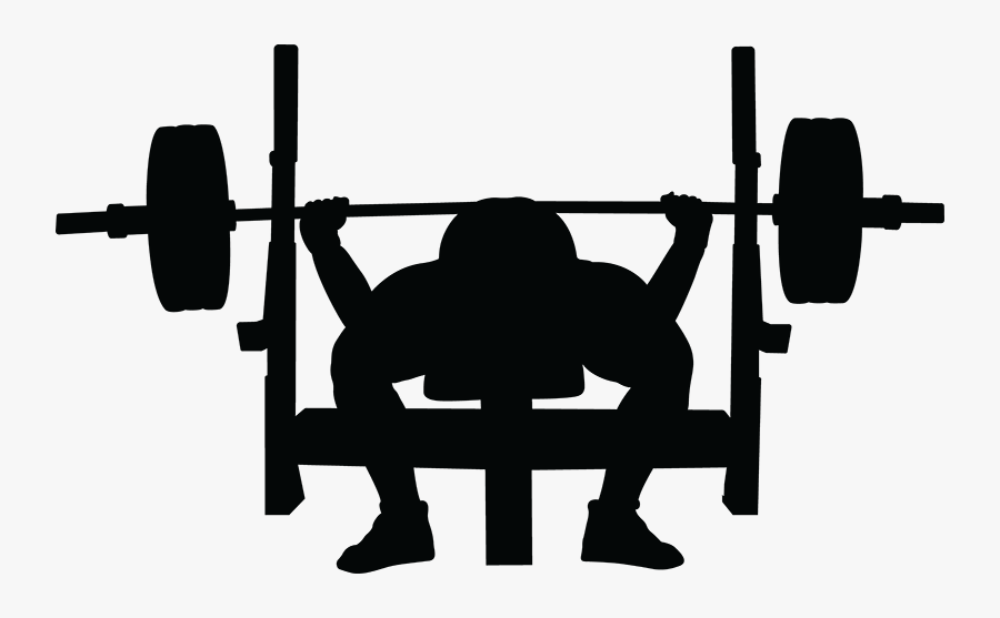 Powerlifting Olympic Weightlifting Bench Press - Bench Press Bar Vector, Transparent Clipart