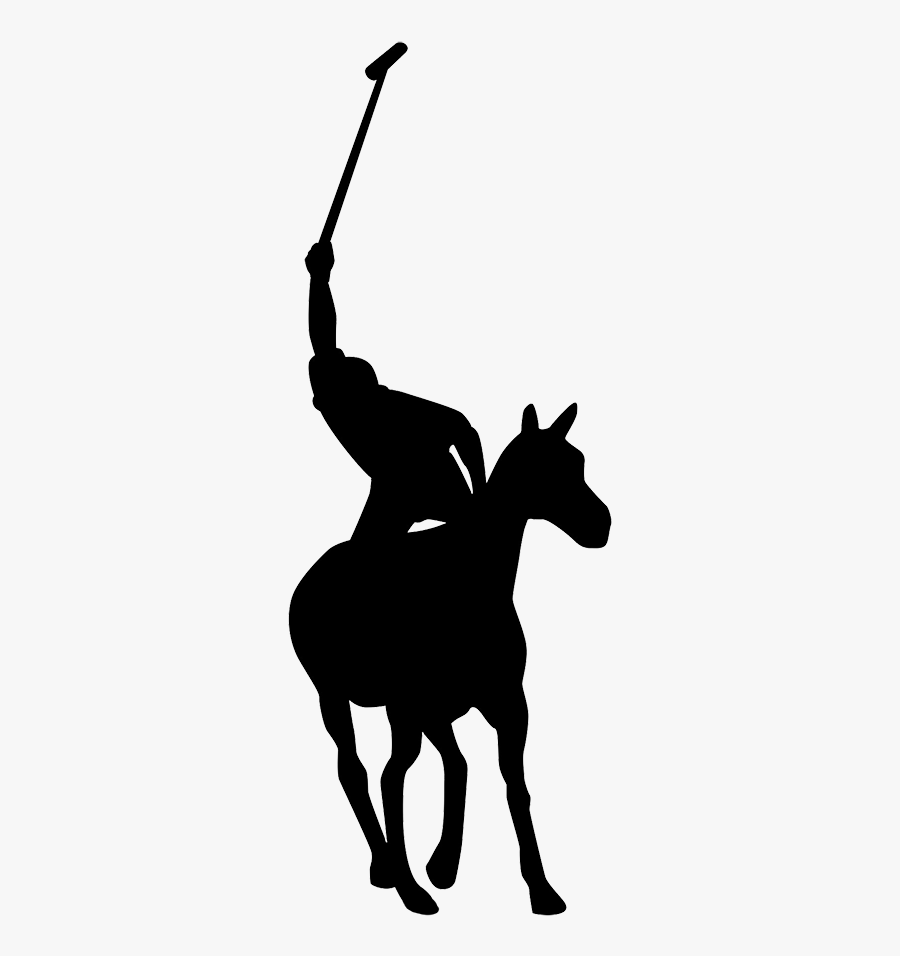 Girls Clipart Weightlifting - Polo Horse Sport Black And White, Transparent Clipart