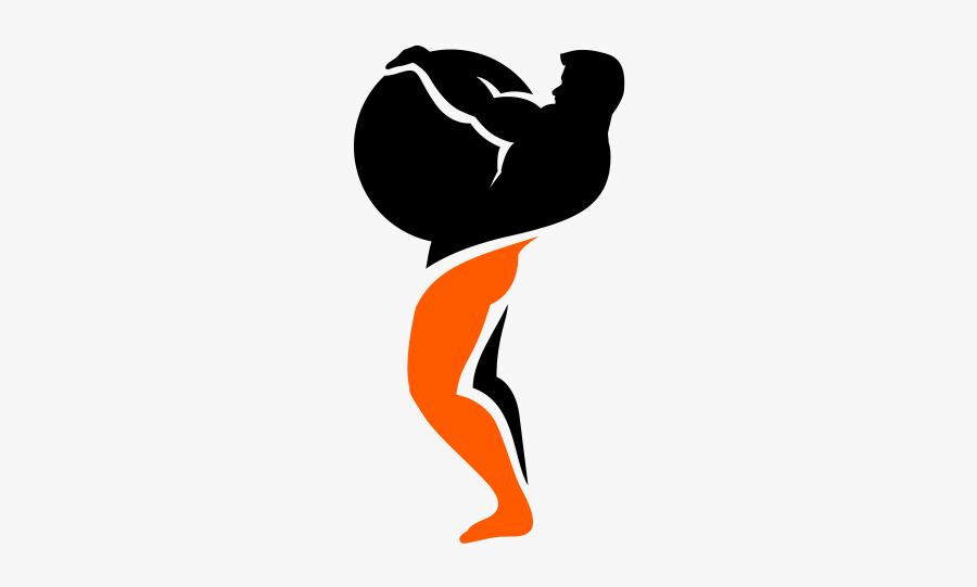 Strongman - Strongman Silhouette, Transparent Clipart