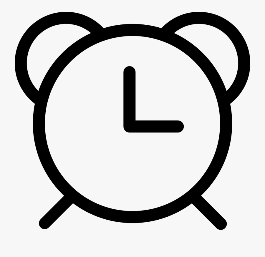 Load Timeout - Alarm Clock Icon Transparent Background, Transparent Clipart