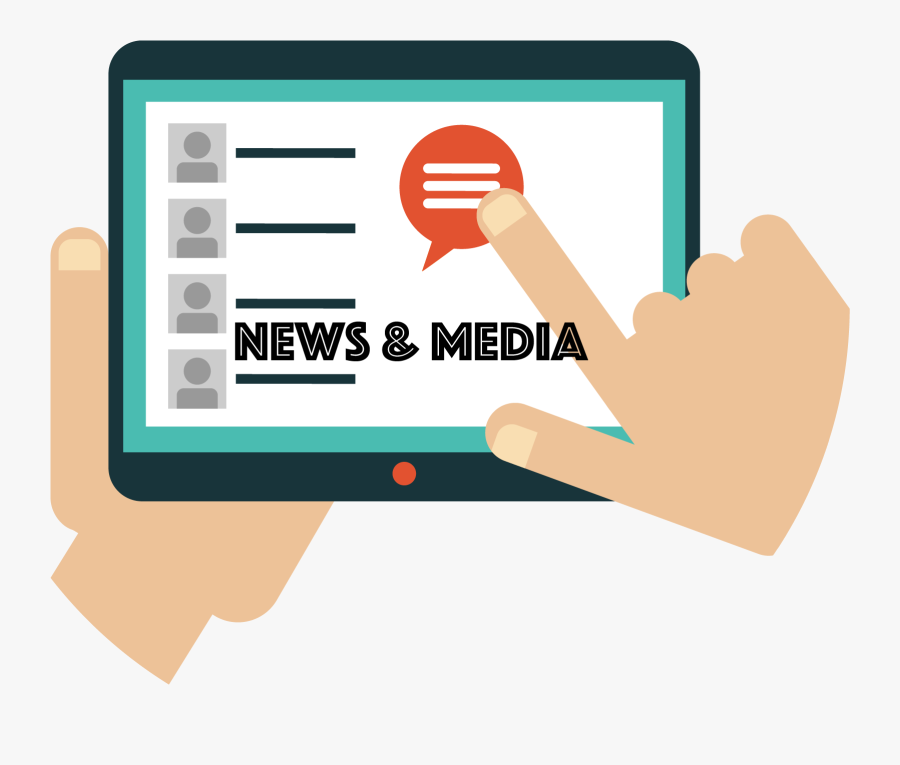 Dementia Friendly Communities News & Media - User Using Tablet Icon, Transparent Clipart