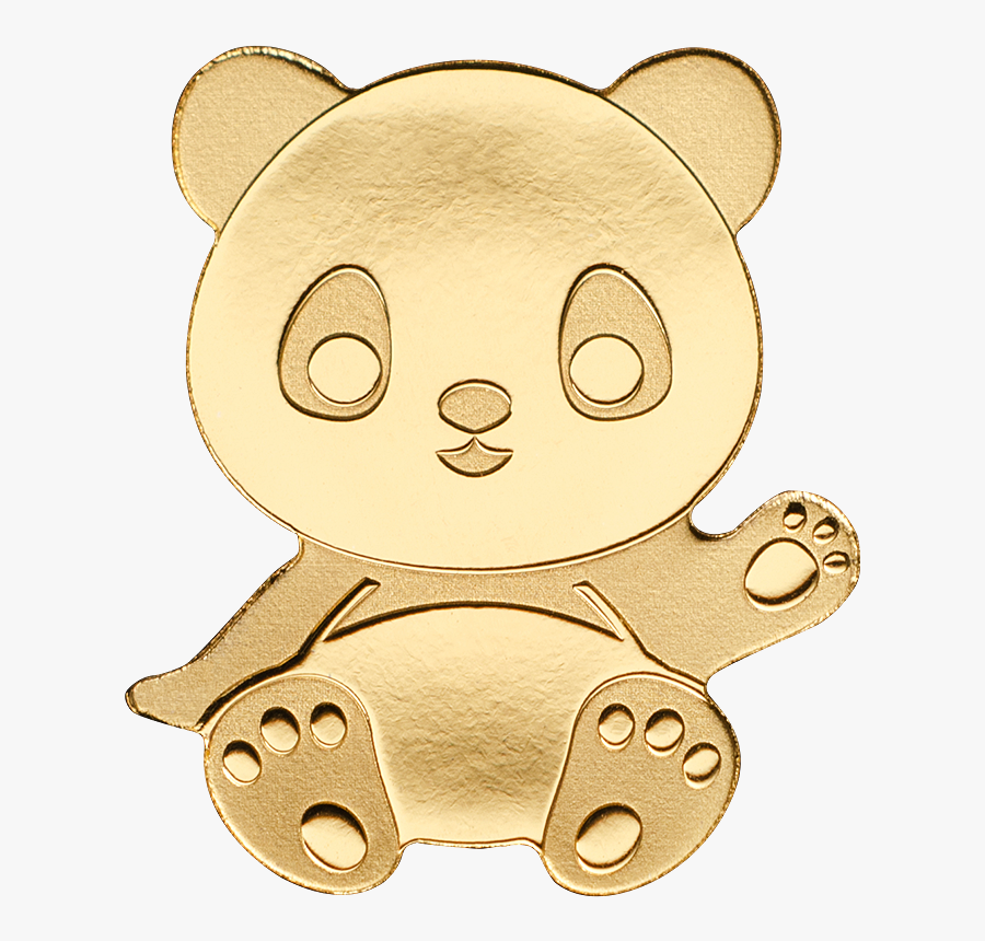5 Gram Palau Little Panda - Golden Panda Png, Transparent Clipart