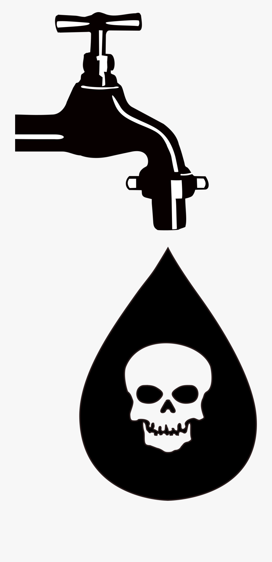 Cornucopia Clipart Food And Water - Water Pollution Icon Png, Transparent Clipart