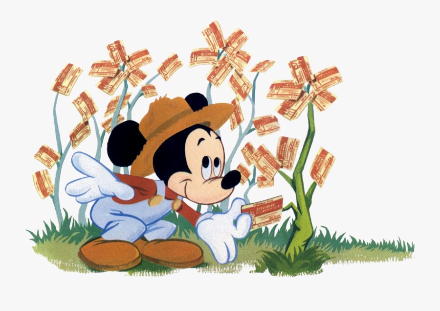 Mickey Farmer Clipart - Cartoon, Transparent Clipart