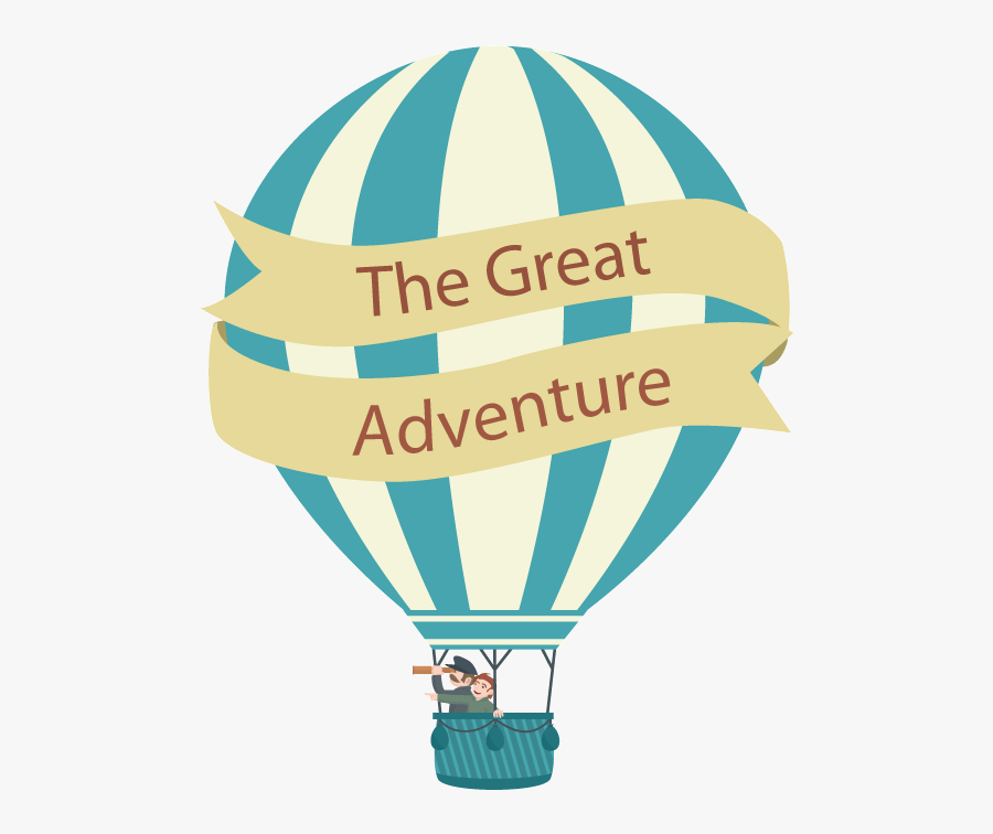 Hot Air Balloon Clipart Globo - Hot Air Balloon Adventure Clipart, Transparent Clipart