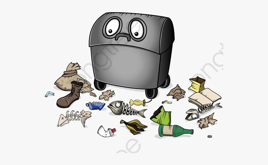Trash Clipart Junk - Çöp Clipart, Transparent Clipart