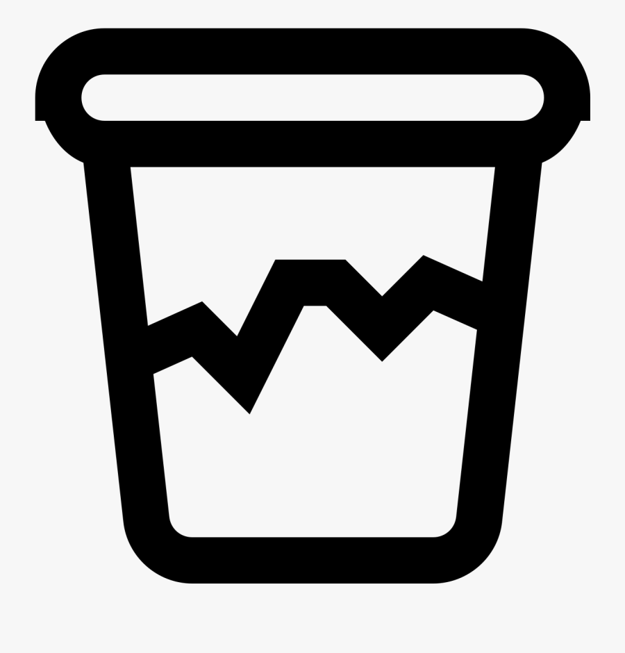 Bin Delete Garbage Recycle Remove Trash Icon - Icon, Transparent Clipart