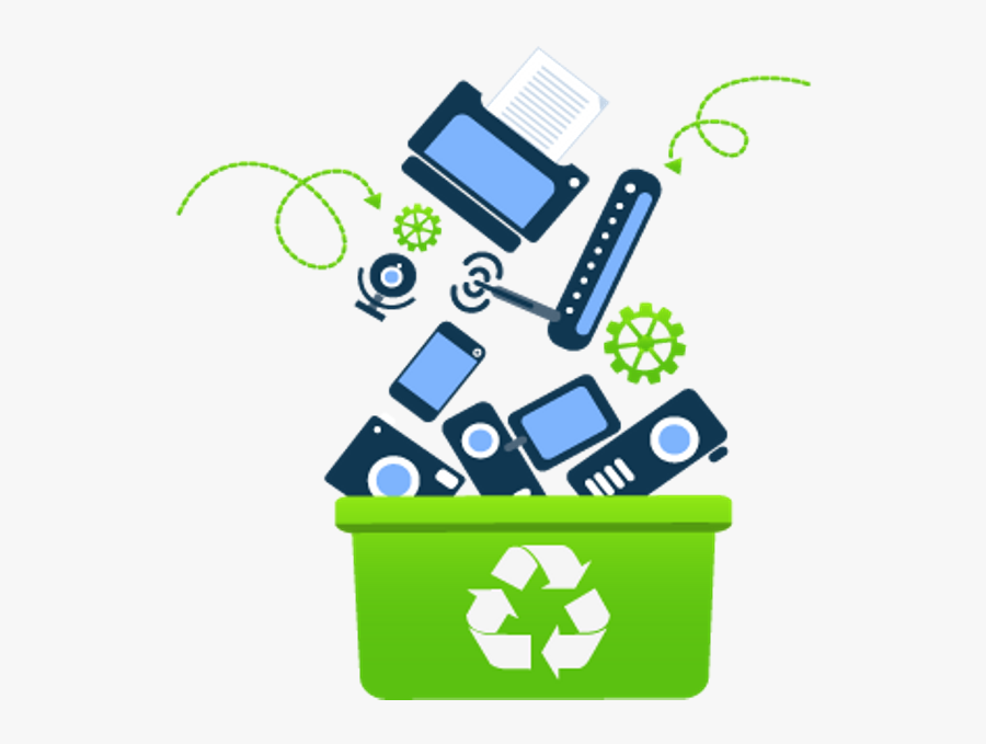 Reduce Reuse Recycle Technology, Transparent Clipart