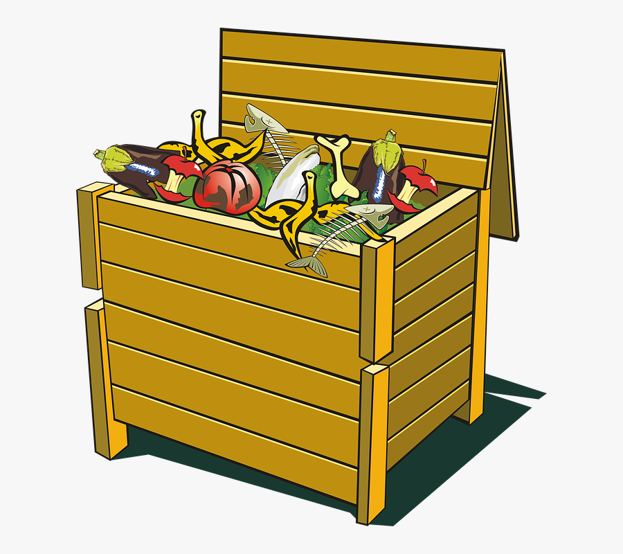 Free Photo Compost Recycling - Compost Bin Cartoon Transparent Background, Transparent Clipart