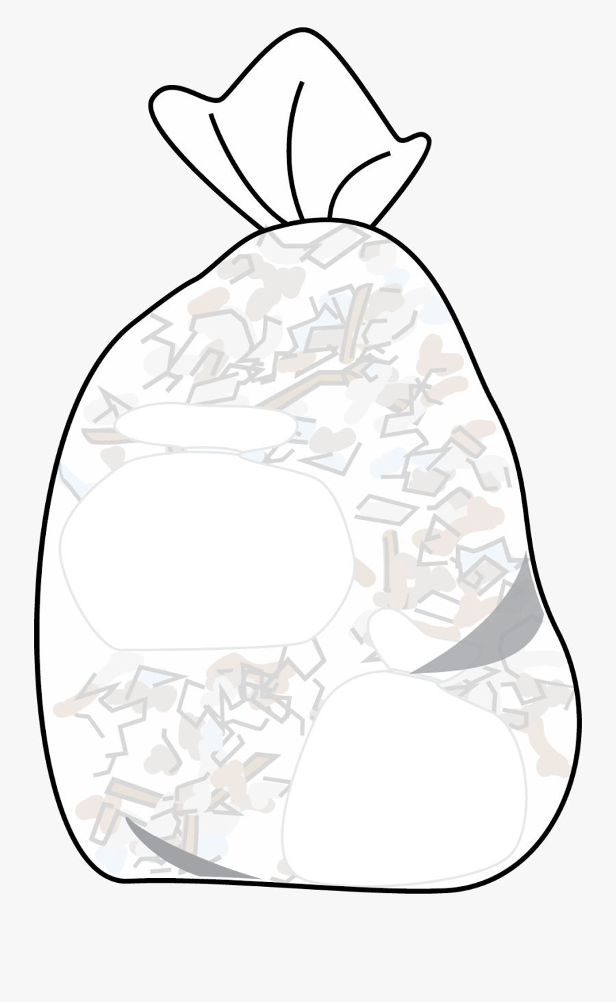Bags Clipart Garbage - Throwing Out Garbage Bags Transparent Clipart, Transparent Clipart