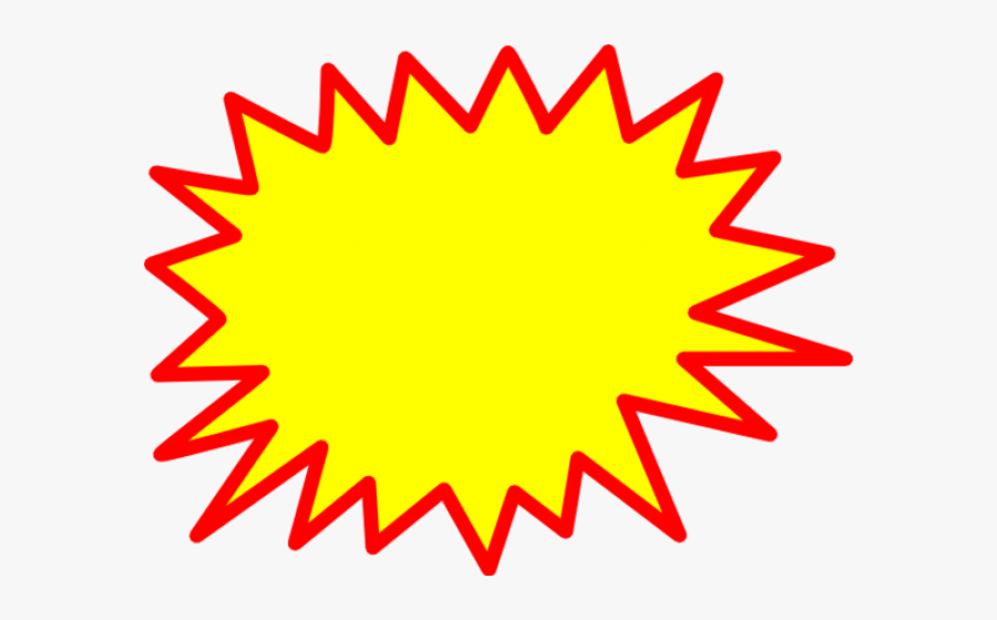 Starburst Clipart Advertising - Clip Art Starburst, Transparent Clipart