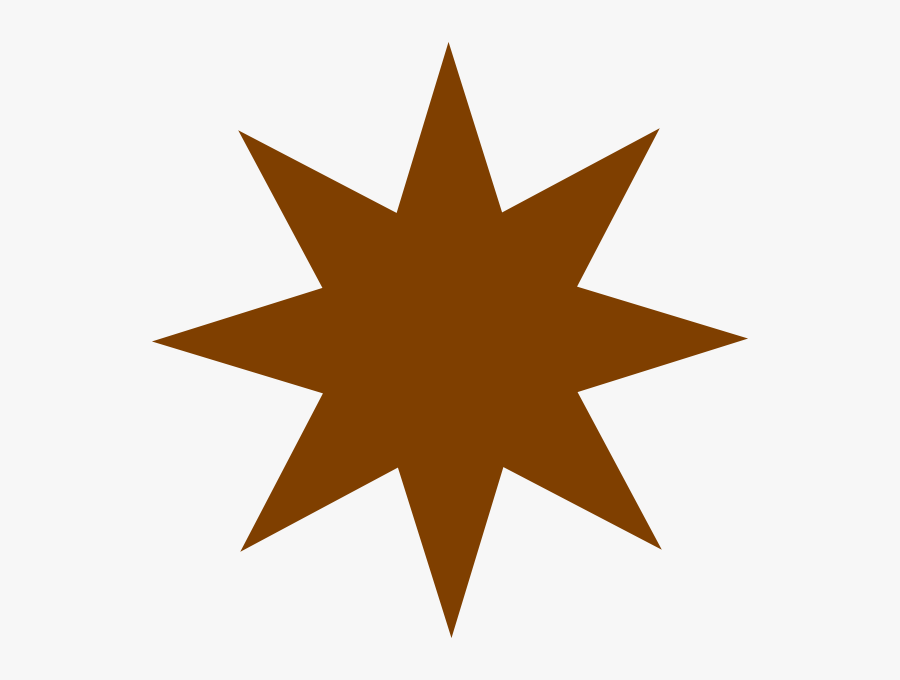 Bronze Star Clip Art, Transparent Clipart