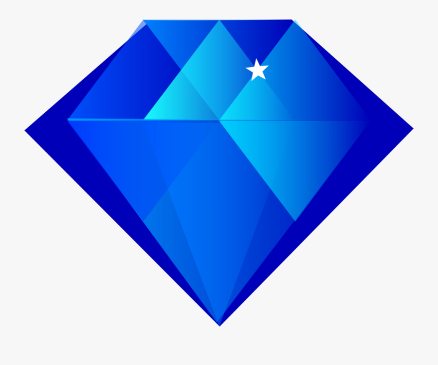 Blue Diamond - Sapphire Clipart, Transparent Clipart