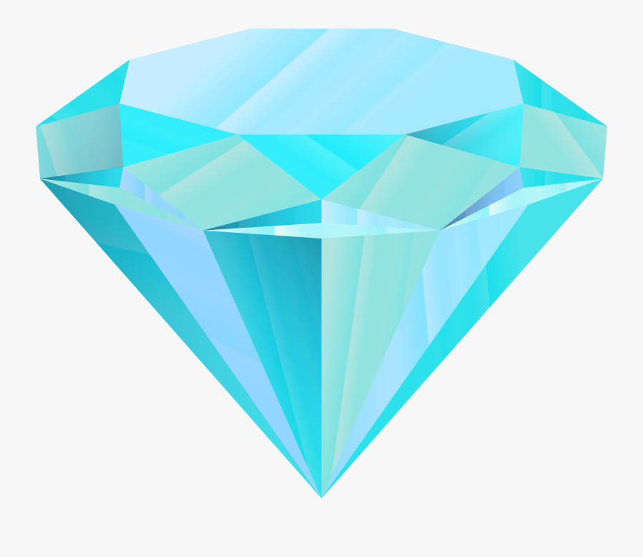 Transparent Blue Diamond Png, Transparent Clipart