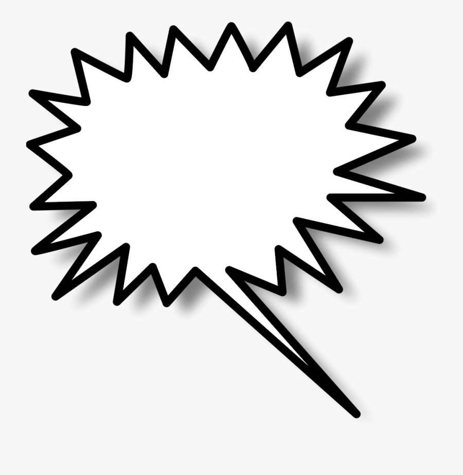 Svg Freeuse Stock Conversation Bubble Clipart - Star Burst Clip Art, Transparent Clipart