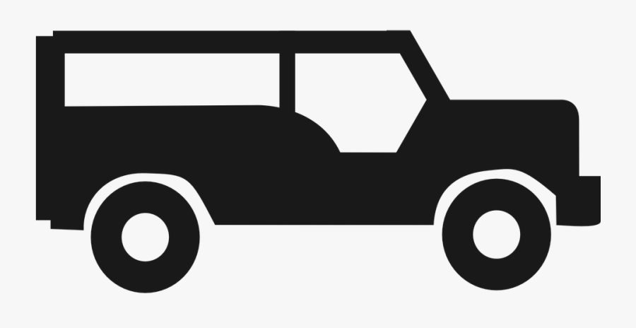 Jeepney Clipart Black And White, Transparent Clipart
