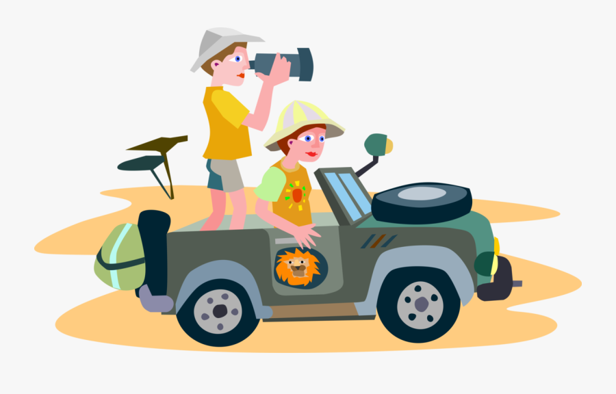 Clip Art Safari Jeep Clipart - Safari Jeep Clip Art, Transparent Clipart