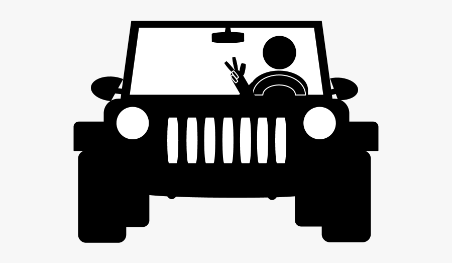 Jeep Wave Fan T - Jeep Wave, Transparent Clipart