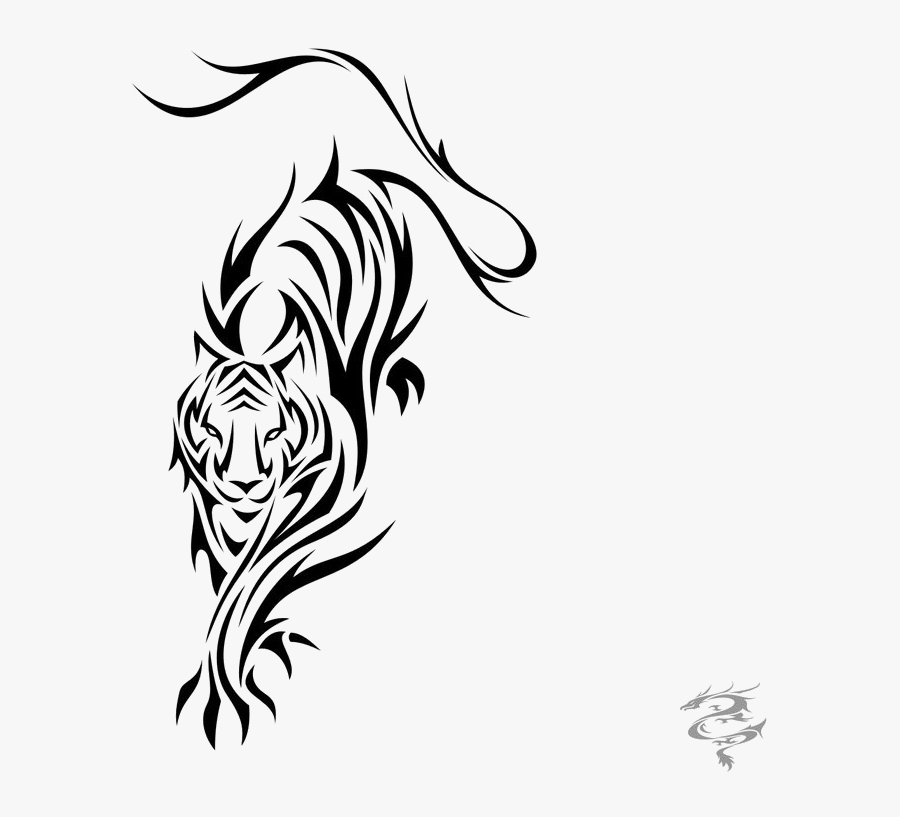 Tiger Tattoos Png Clipart - Tiger Tattoo Png, Transparent Clipart