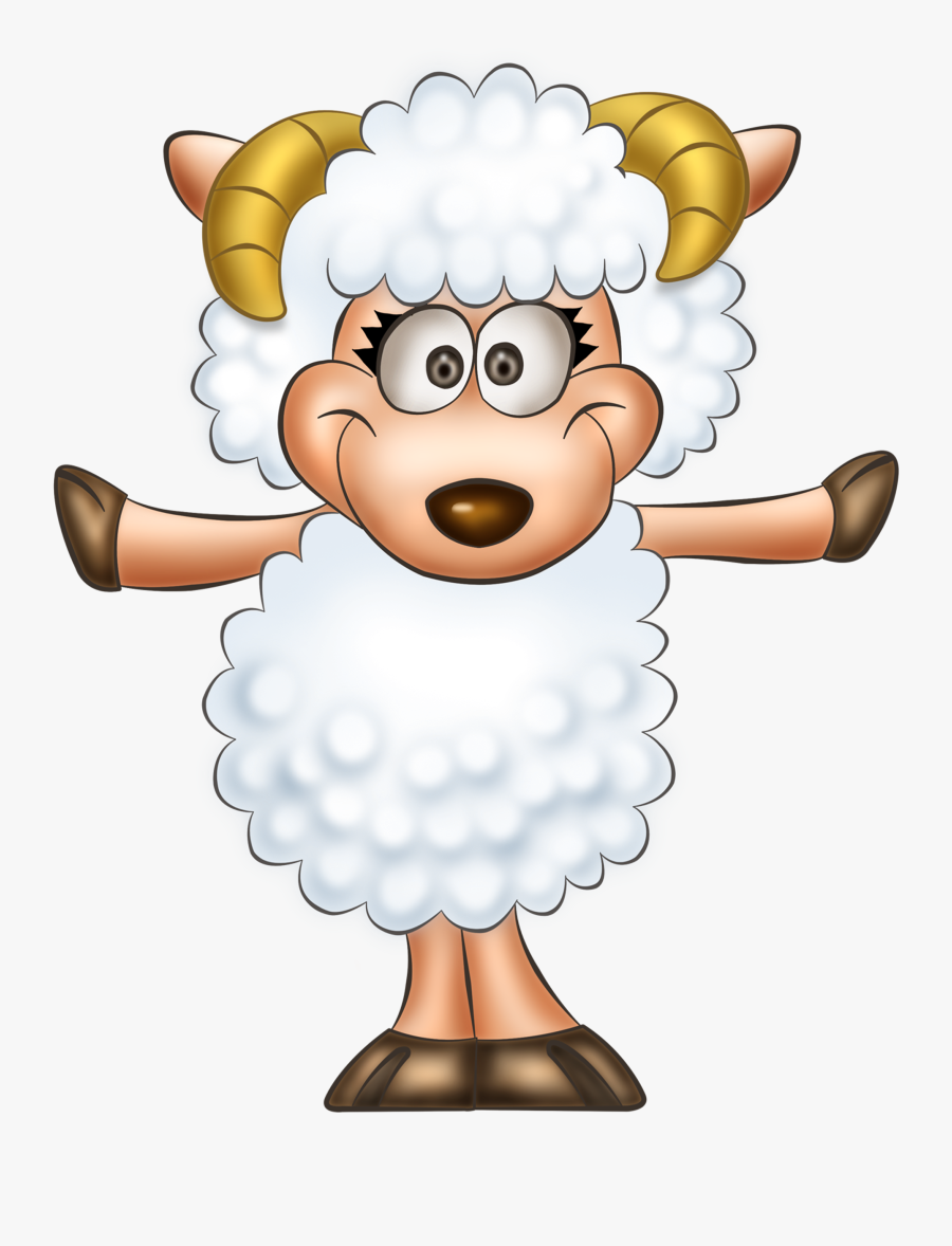 Sheep Lamb Clipart 2 Image - Cute Sheep Clipart Png, Transparent Clipart