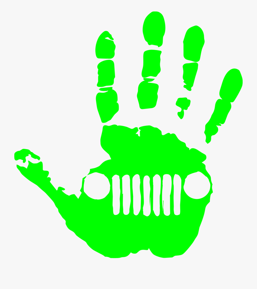 Jeep Wave Decal Clipart , Png Download - Jeep Wave Sticker, Transparent Clipart