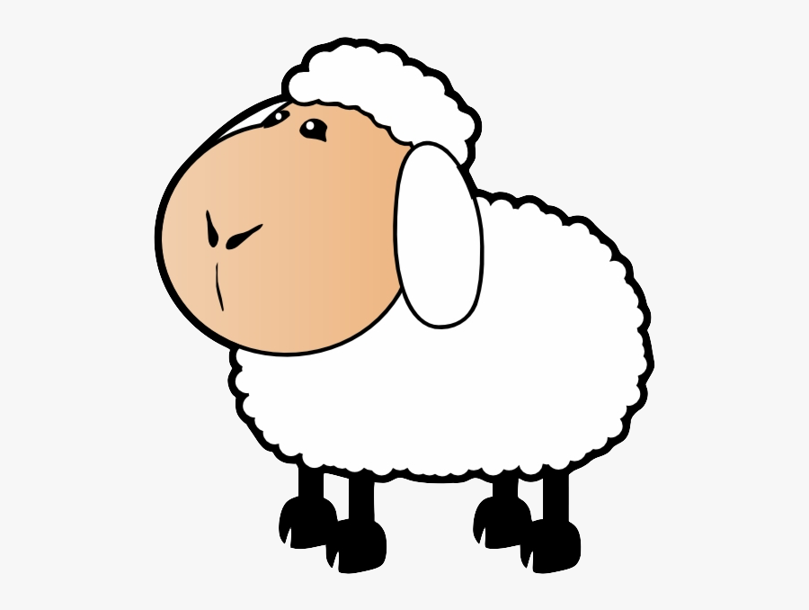 Lamb Face Clip Art - Transparent Background Sheep Clip Art, Transparent Clipart