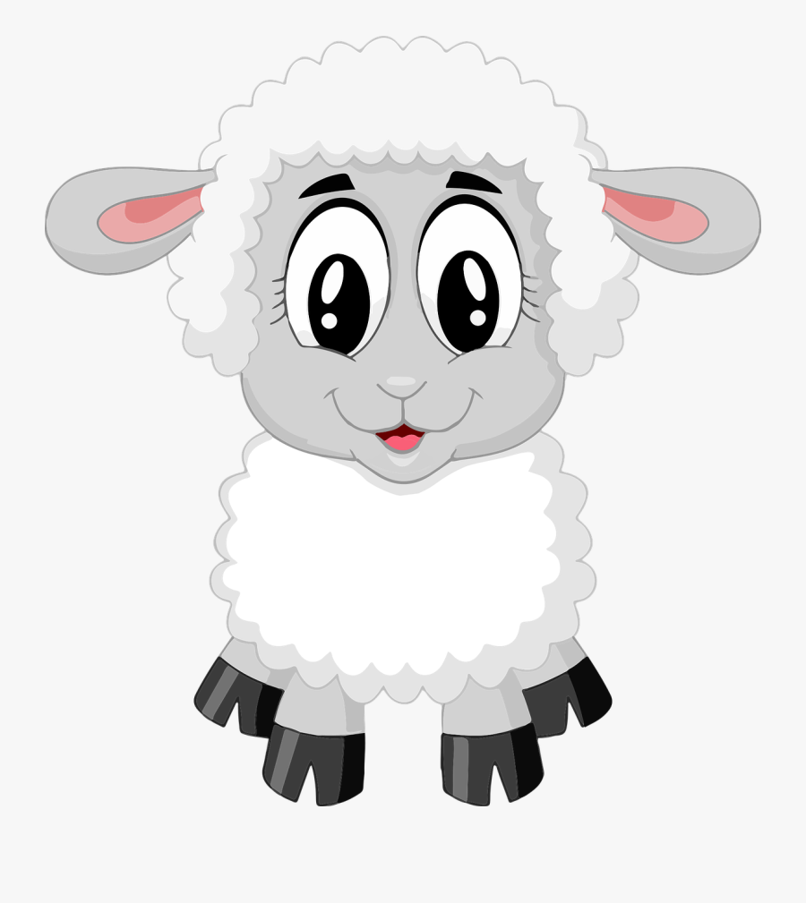 Free Image On Pixabay - Cartoon Lamb, Transparent Clipart