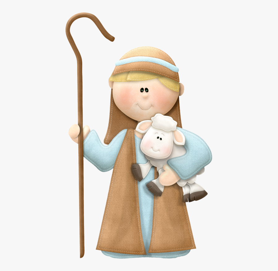 Lamb Clipart Shepherd - Nativity Shepherd Clipart, Transparent Clipart
