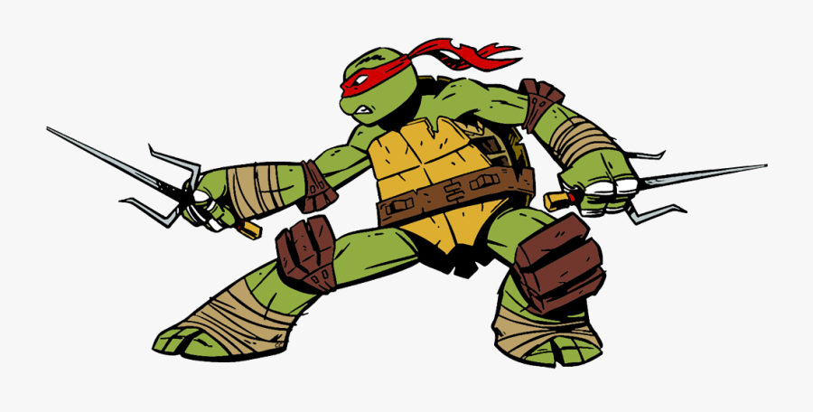 Ninja Turtles Raphael Cartoon, Transparent Clipart